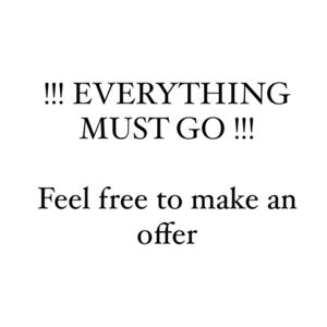 FEEL FREE TO MAKE AN OFFER